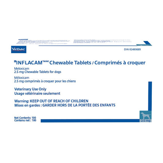 Inflacam Chewable for Dogs, 2,5 mg, 100 Chews - product image 2