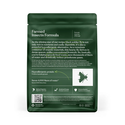 Farmed Insect Formula Adult Dog Kibbles for Dogs (Cricket) 5 kg Pack - additional product view 2