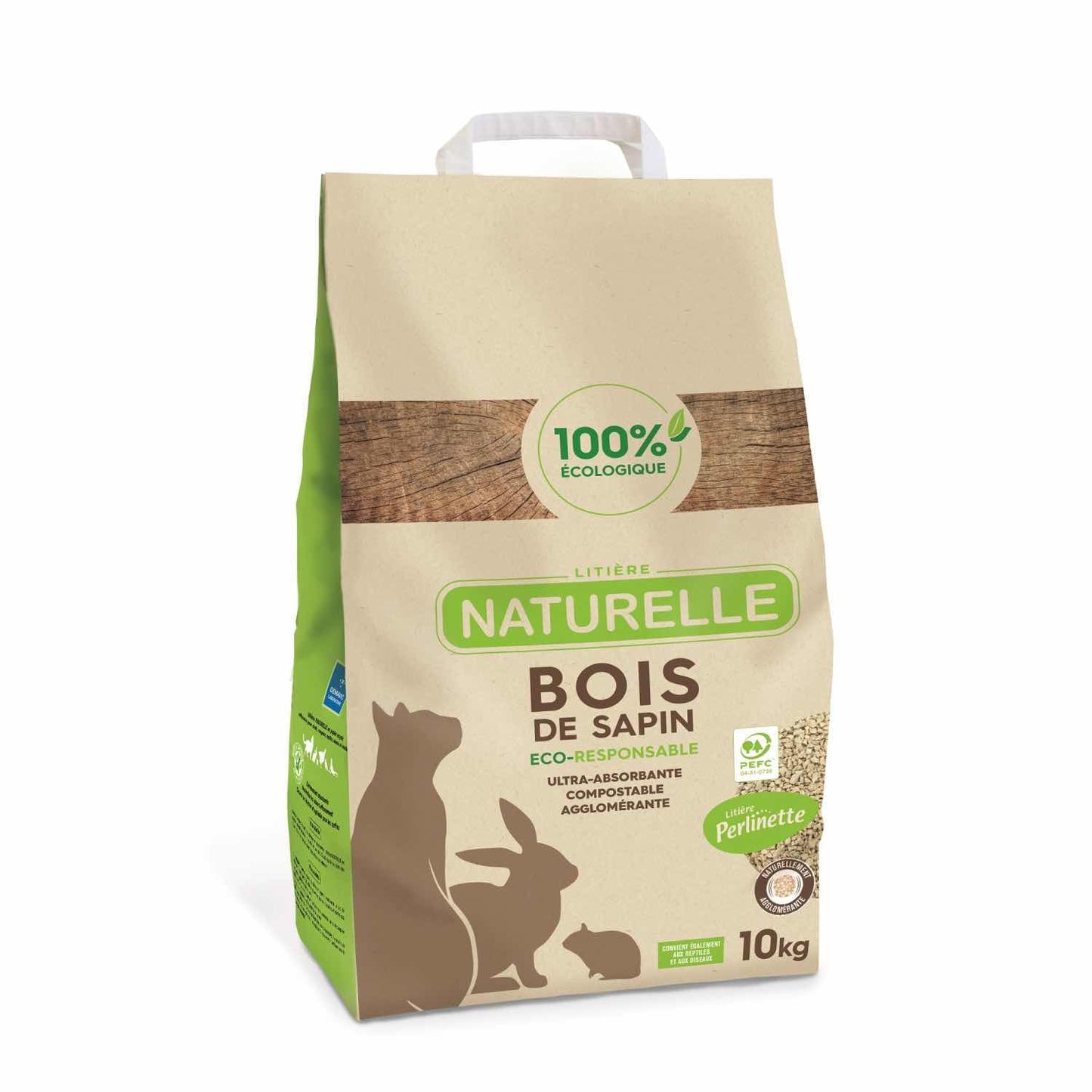 Perlinette Fir Wood Litter 10 kg Bag