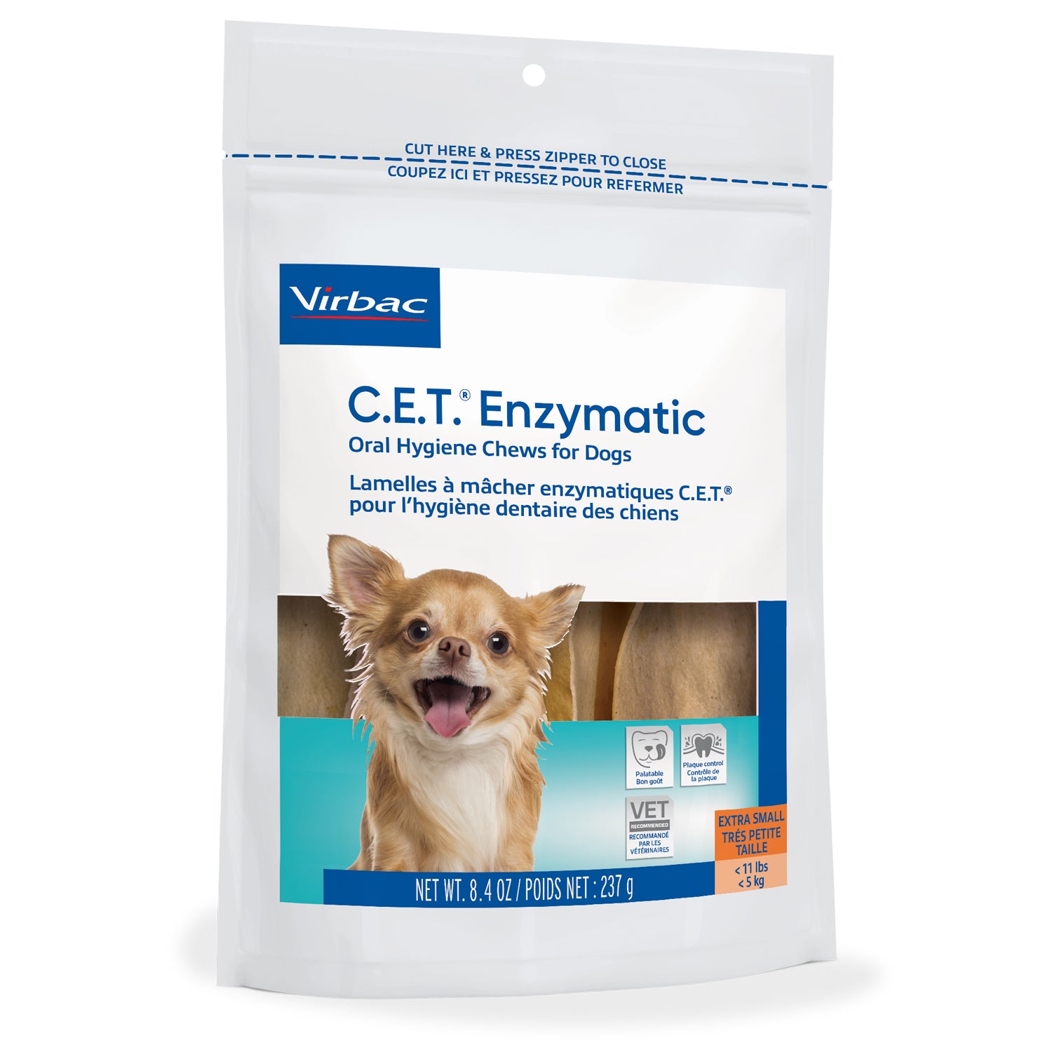 C.E.T.. Enzymatic Chews for Dogs (Original) g Bag - additional product view 2