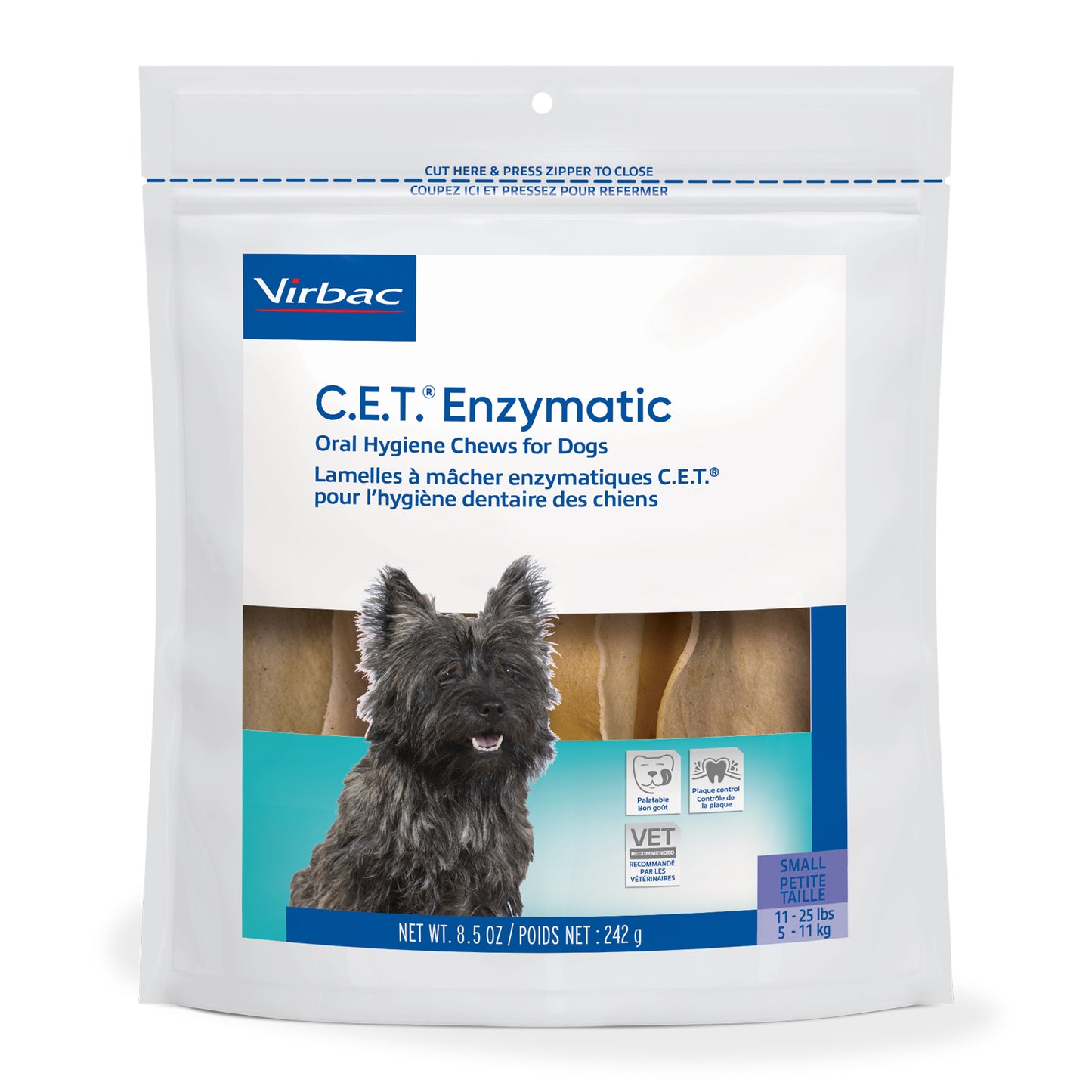 C E T Enzymatic Chews for Dogs - Small - product image 1