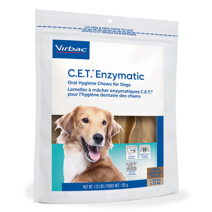 C.E.T.. Enzymatic Chews for Dogs (Original) g Bag, Large, 237 g Bag, 515 g Bag - additional product view 2