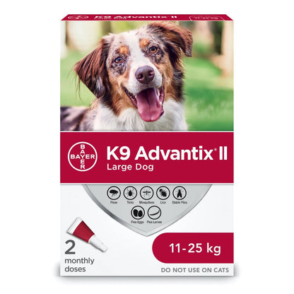 K9 Advantix II for Dogs Solution - Pack of 2 X 2.5 mL - product image 1