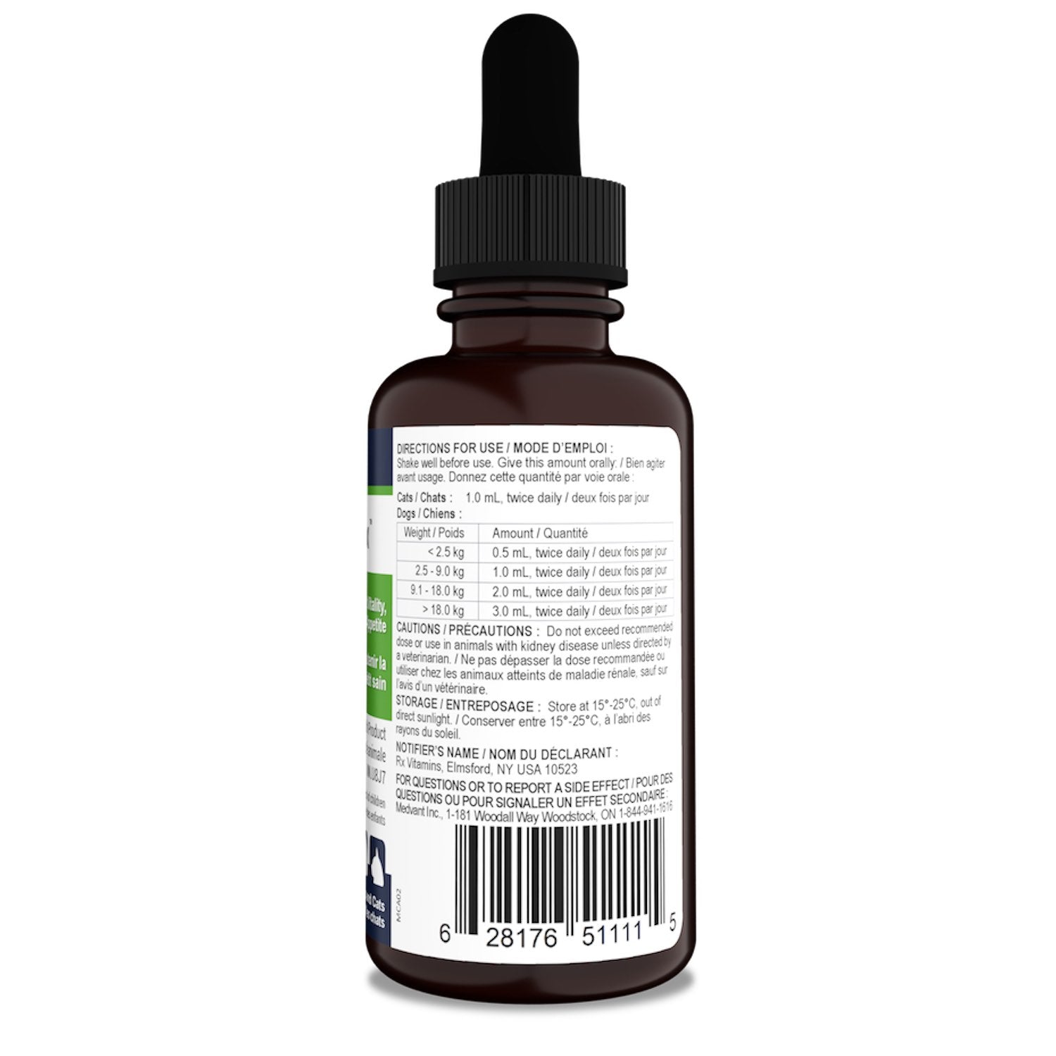 Rx Vitamins Amino B - Plex (Bacon) 60 mL Bottle - additional product view 3