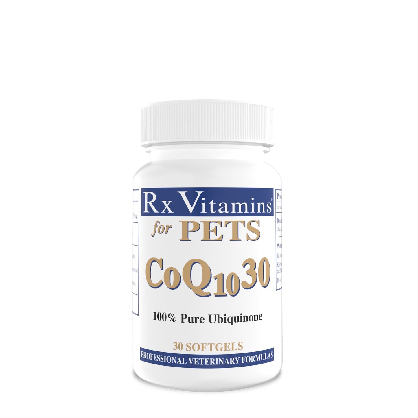 Rx Vitamins CoQ1030 for Cats 30 Cap