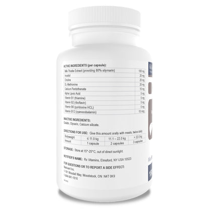 Rx Vitamins Hepato Support 180 Cap - additional product view 2