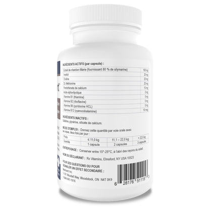 Rx Vitamins Hepato Support 180 Cap - additional product view 3