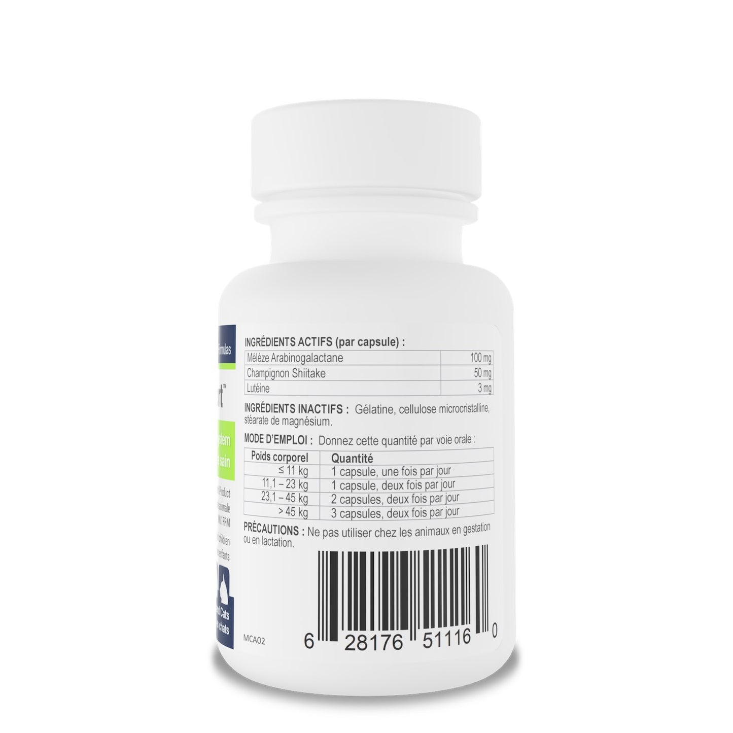 Rx Vitamins Immuno Support for Cats 60 Cap - additional product view 3