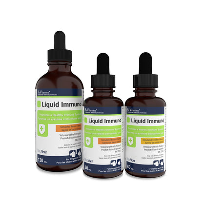 Rx Vitamins Liquid Immuno (Bacon) 60 mL Bottle - additional product view 4