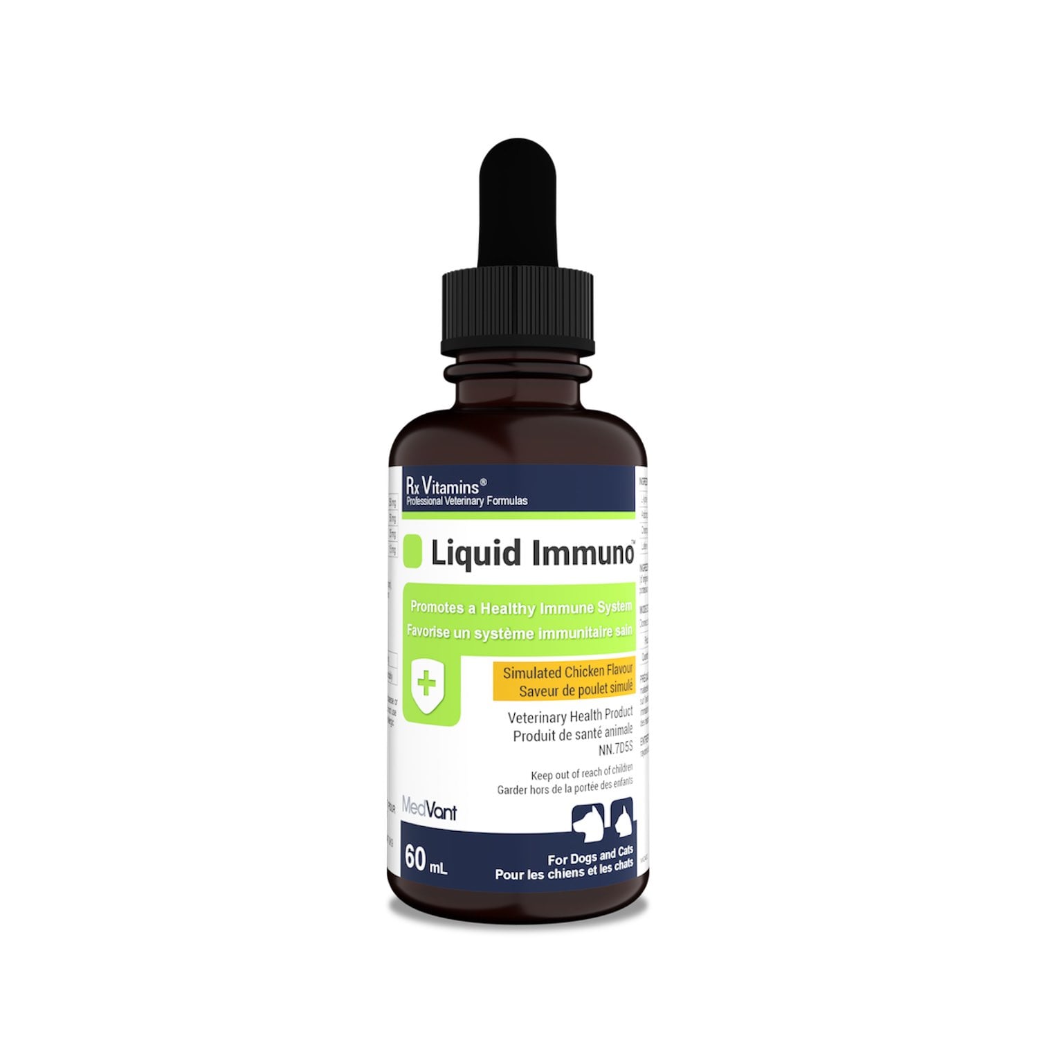 Rx Vitamins Liquid Immuno (Chicken) 60 mL Bottle