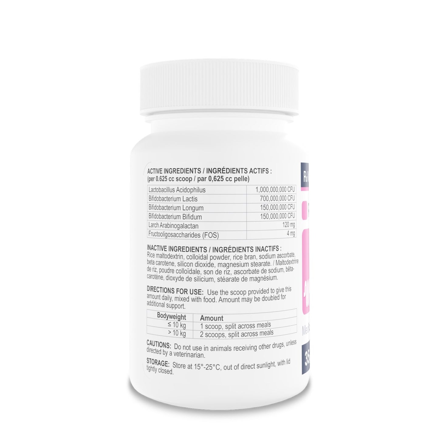 Rx Vitamins Rx Biotic Powder 35 g Jar - additional product view 2