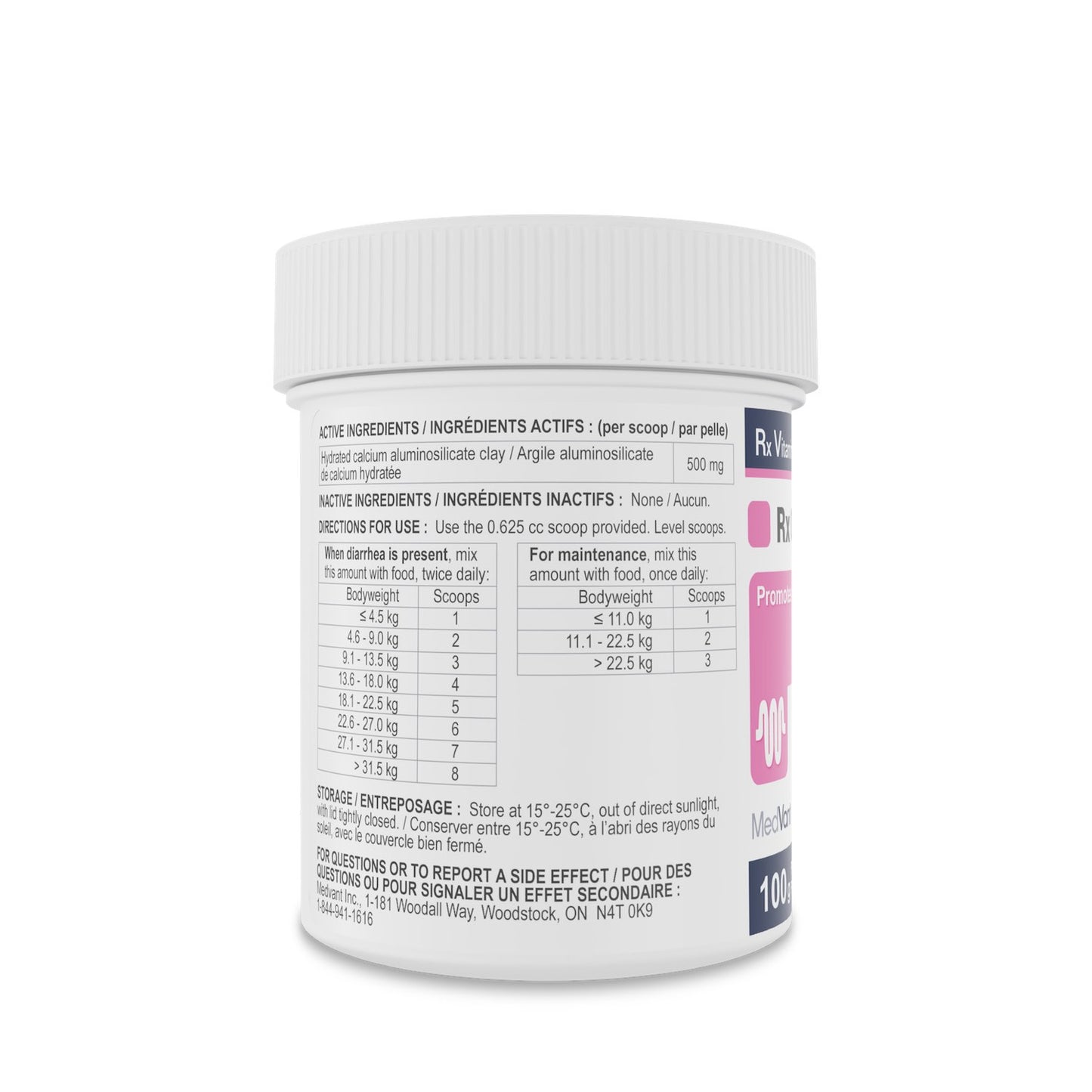 Rx Vitamins Rx Clay Powder for Cats 100 g Jar - additional product view 2