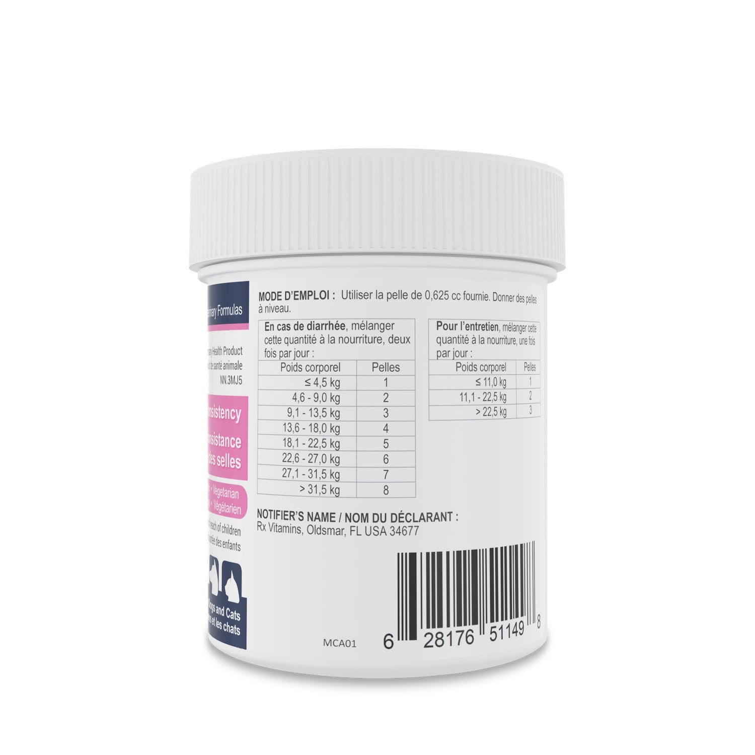 Rx Vitamins Rx Clay Powder for Cats 100 g Jar - additional product view 3