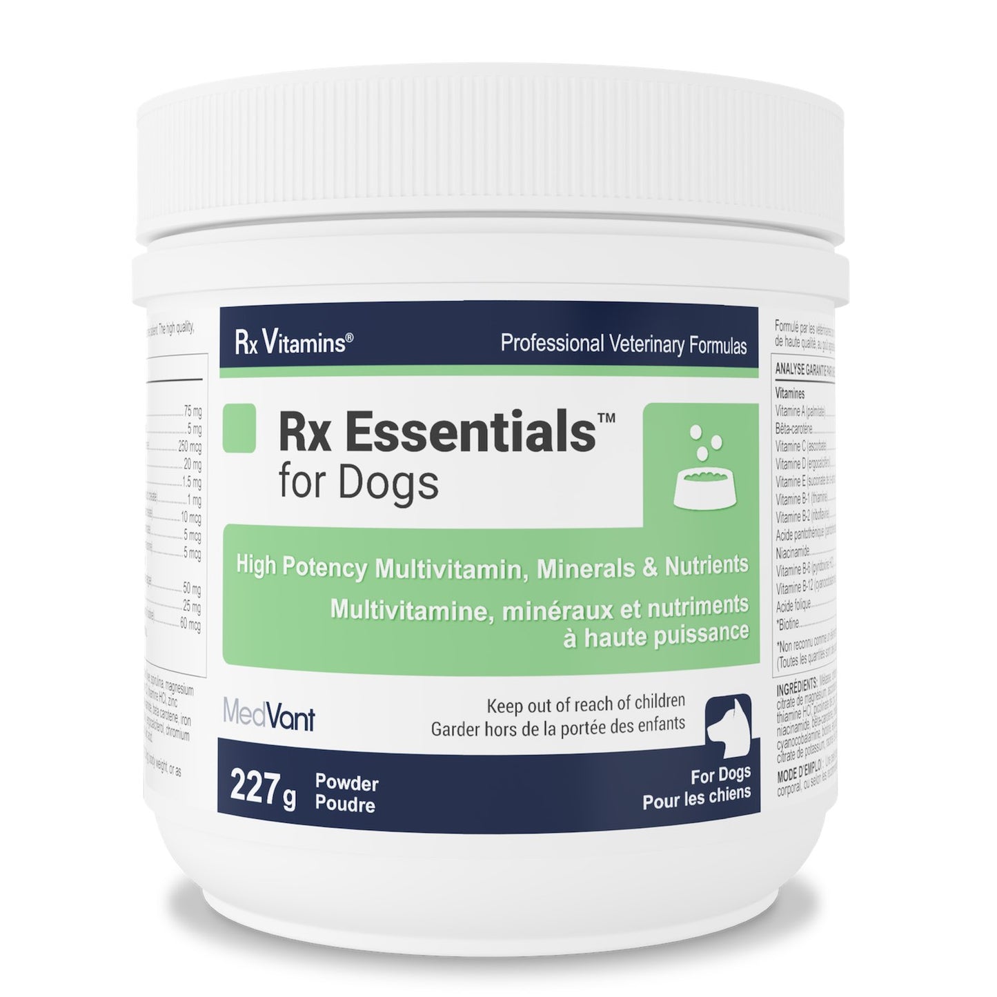 Rx Vitamins Rx Essentials for Dogs 226 g Jar