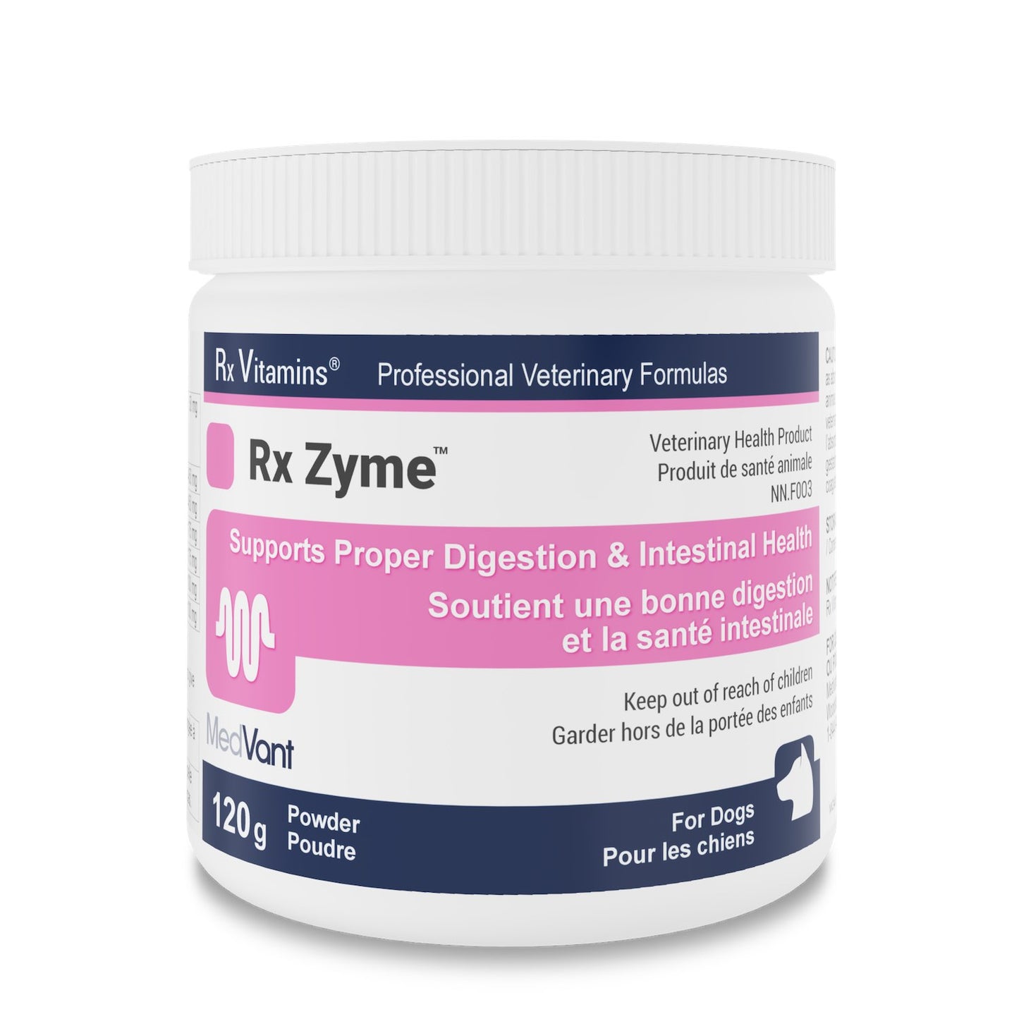 Rx Vitamins Rx Zyme Powder for Cats 120 g Jar