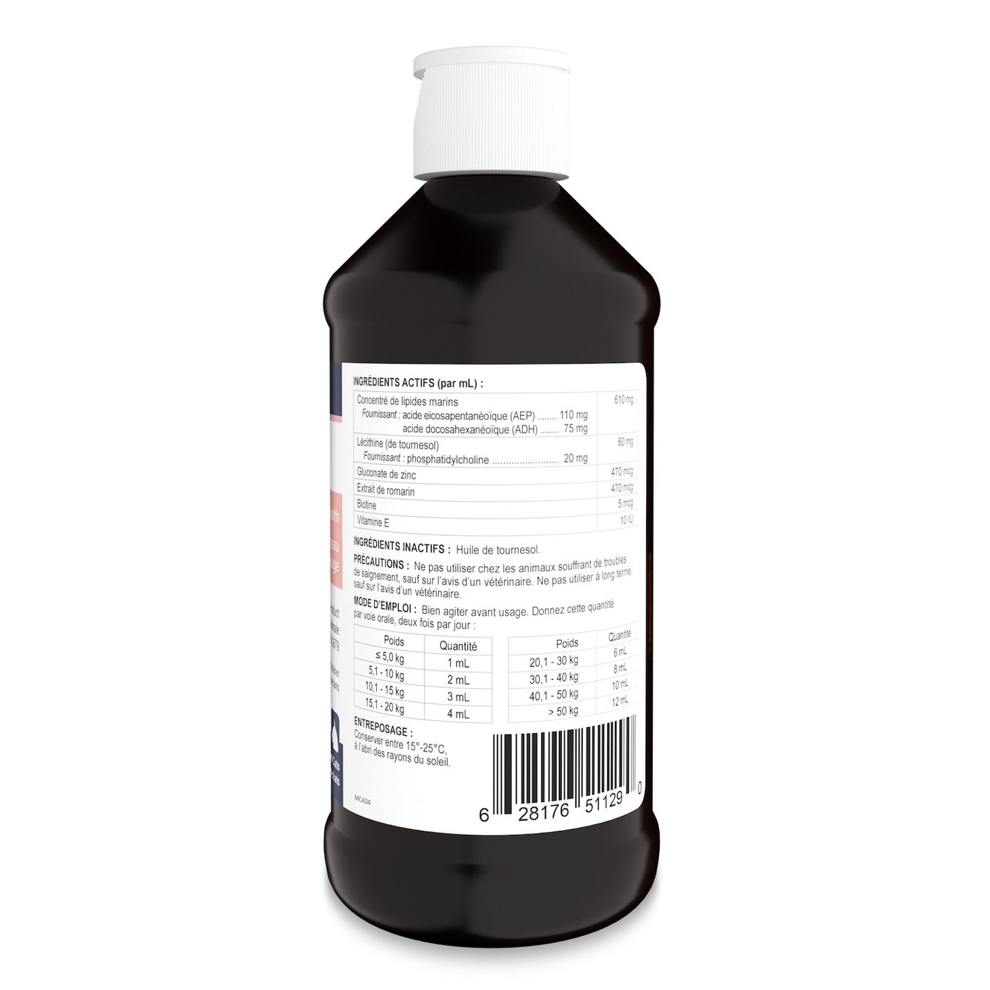 Rx Vitamins Ultra EFA for Cats 236 mL Bottle - additional product view 3