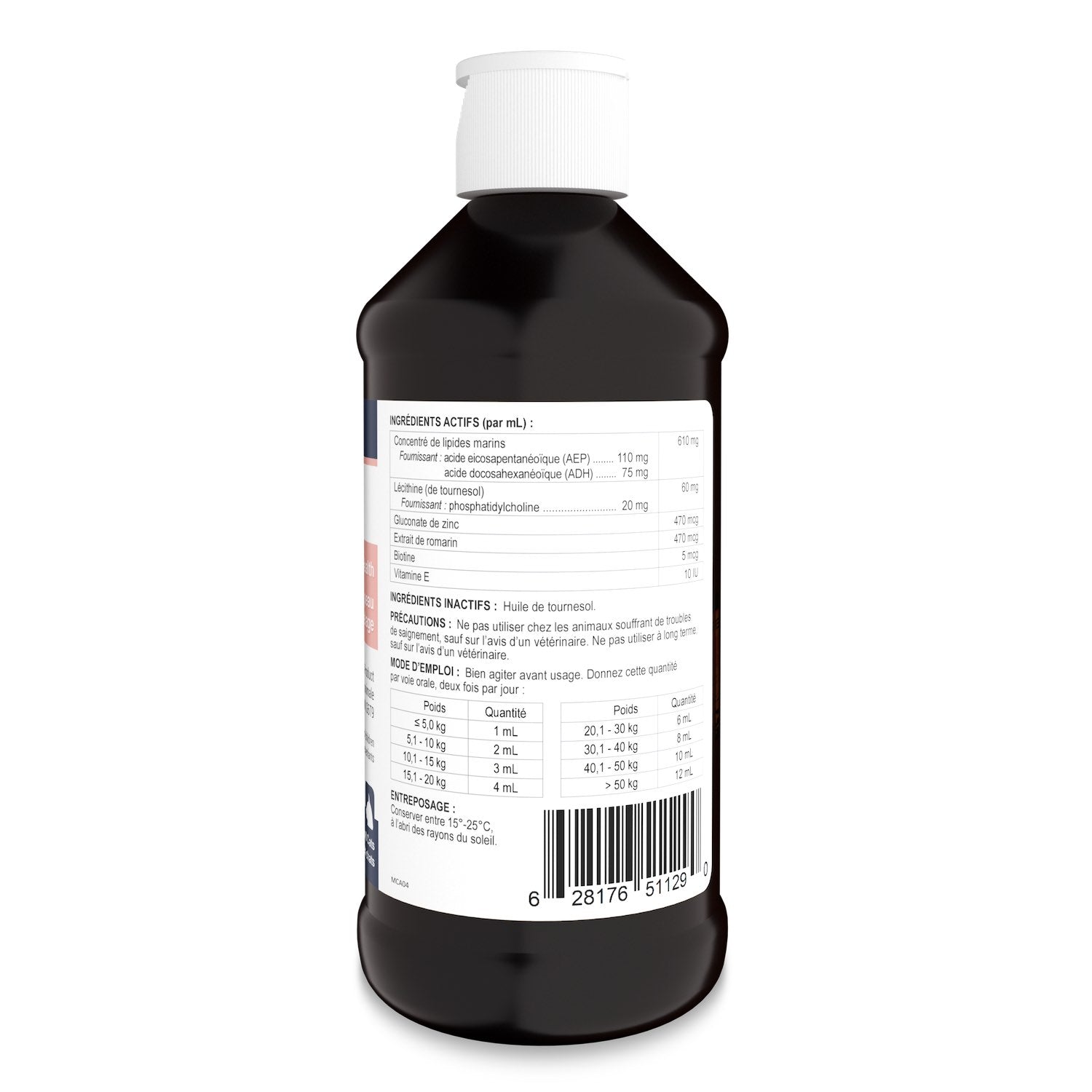 Rx Vitamins Ultra EFA for Cats 236 mL Bottle - additional product view 3