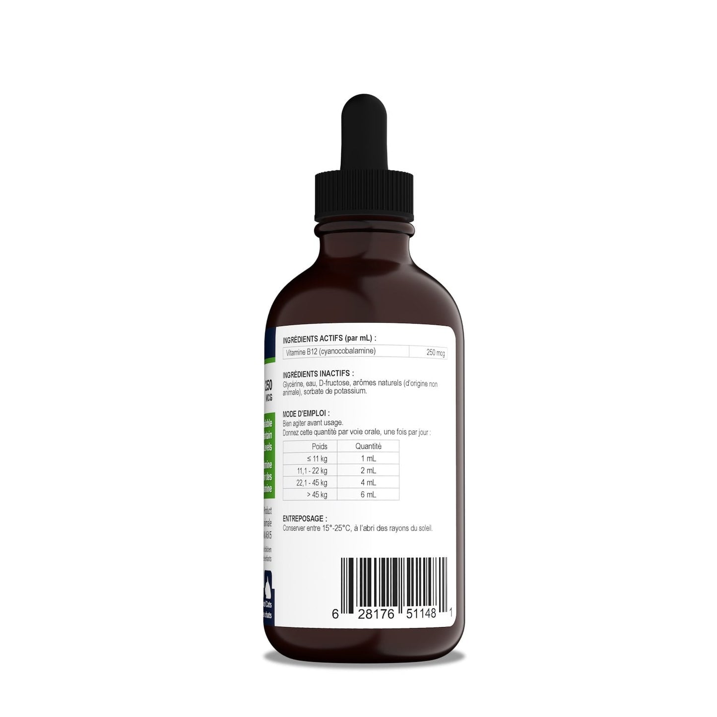 Rx Vitamins Rx B12 for Cats 120 mL Bottle Original - additional product view 3