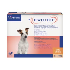 Evicto for Dog, 5.1 - 10 kg (Orange), 6 X 0.5 mL - product image 1