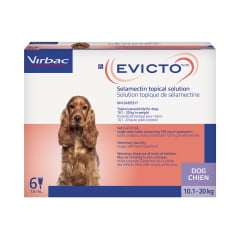 Evicto for Dog, 10.1 - 20 kg (Purple), 6 X 1 mL - product image 1