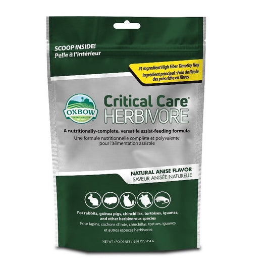 Critical Care Herbivore for Small Pets (Anis) 454 g Pouch