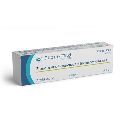 Erythromycin Ophthalmic Ointment 1 Tube of 3.5 g