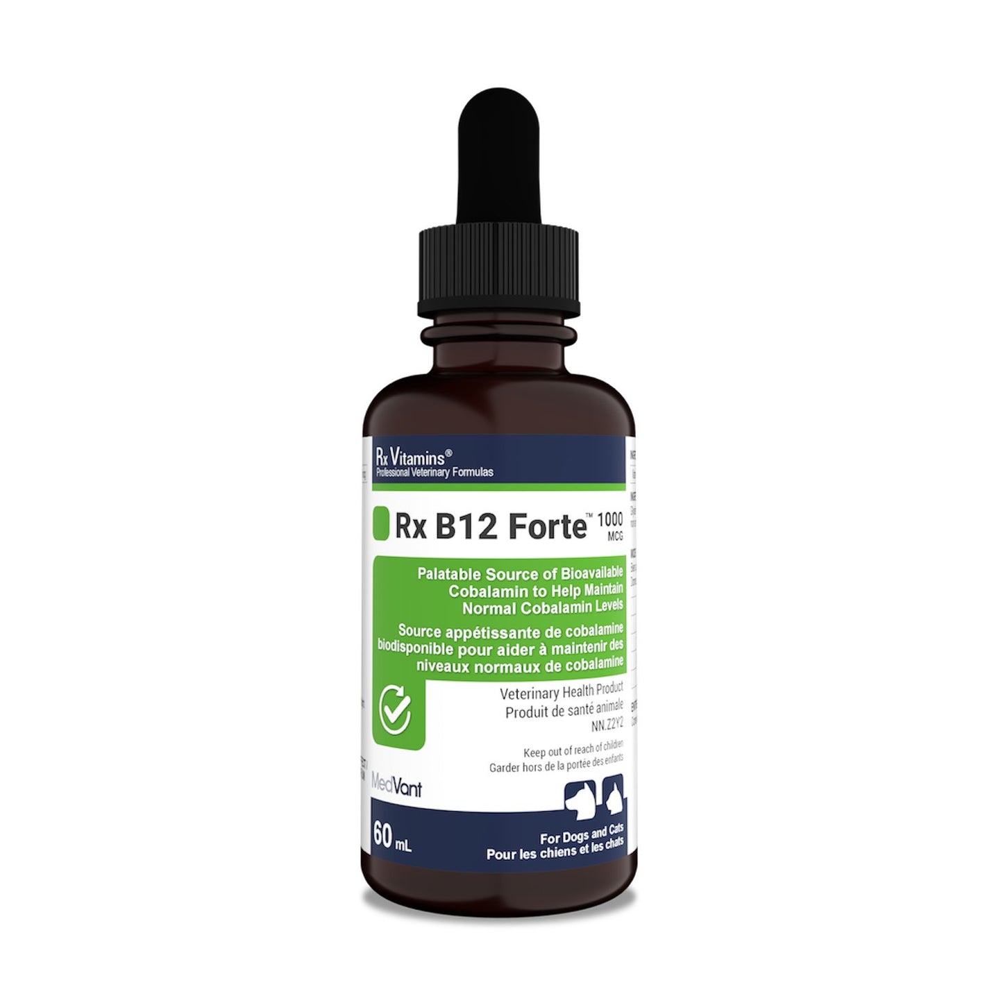 Rx Vitamins Rx B12 for Cats and Dogs - 60 mL - product image 1