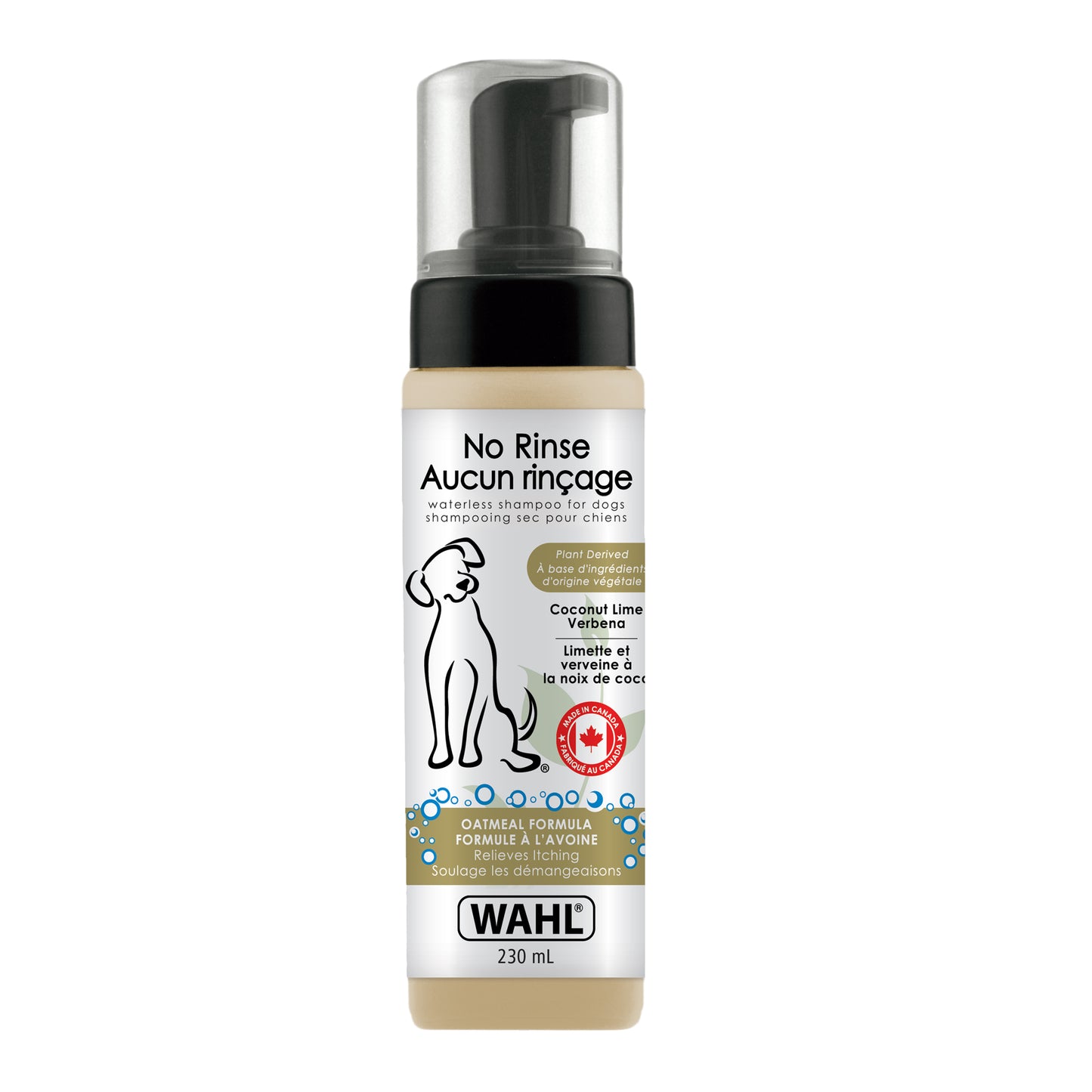 Dog Waterless Shampoo for Dogs 230 mL Bottle