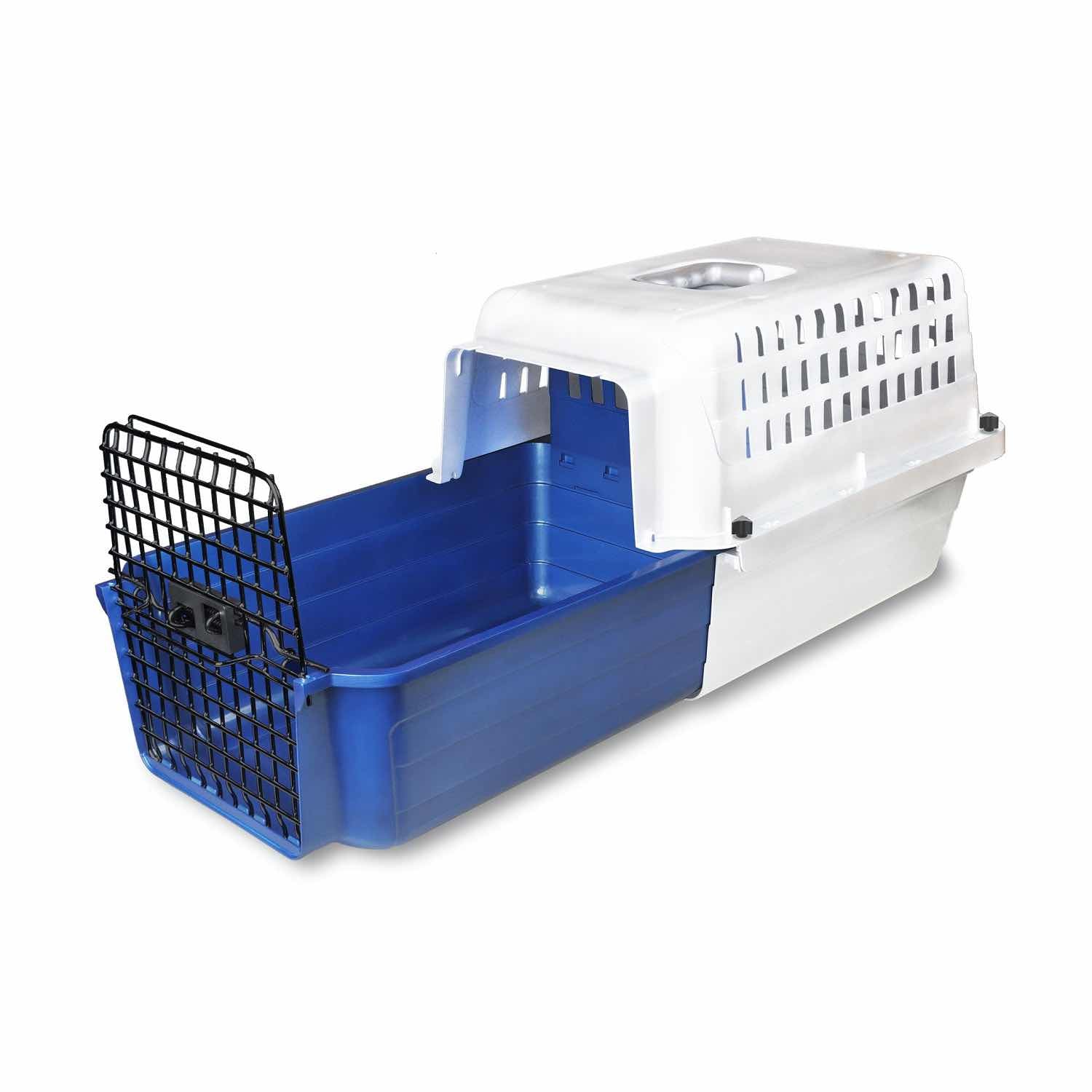 Calm Carrier with Easy Load Drawer for Cats (Blue) 1 Unit