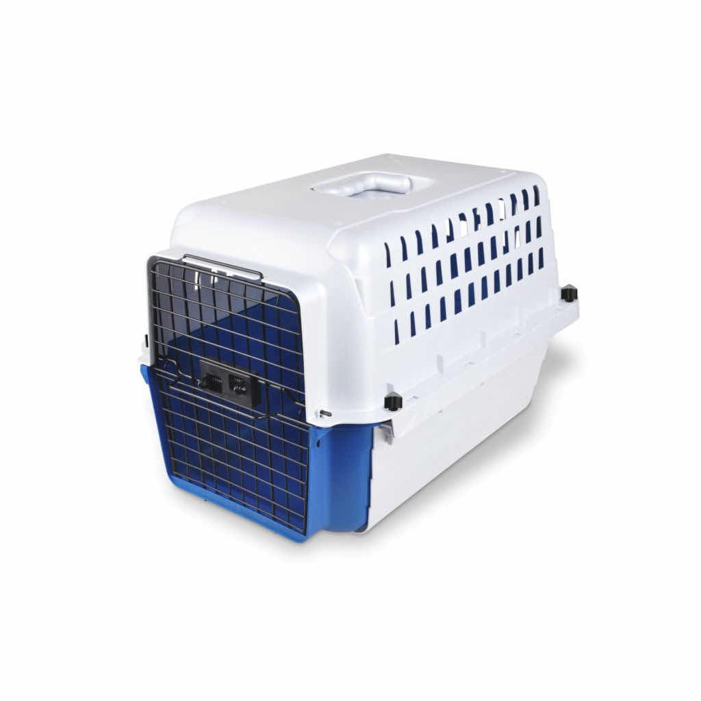 Calm Carrier with Easy Load Drawer for Cats (Blue) 1 Unit - additional product view 2