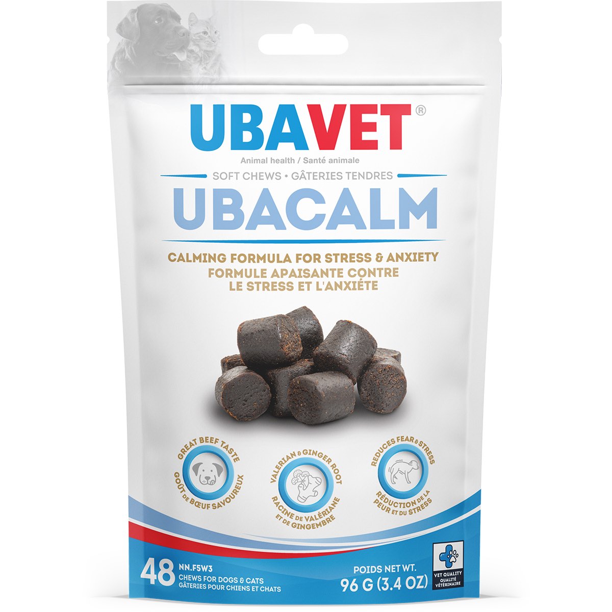 Ubacalm Soft Chews (Original) 48 Soft Chews