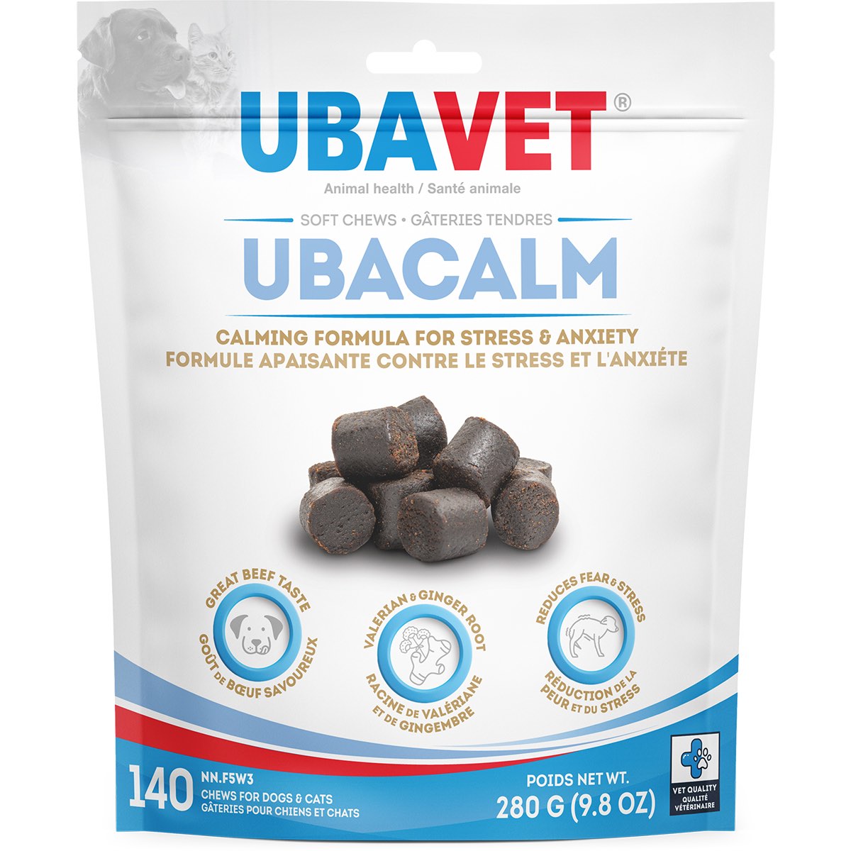 Ubacalm Soft Chews (Original) 140 Soft Chews