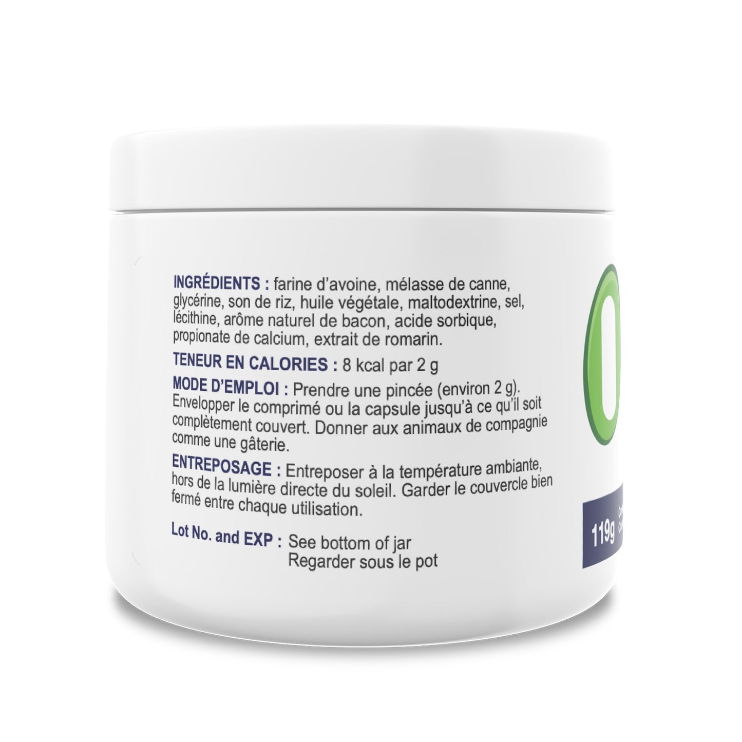 Pill Disguise Pill Paste (Bacon) 119 g Jar - additional product view 2