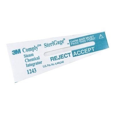 Steam Chemical Indicator Strip Comply SteriGage 100 Strips