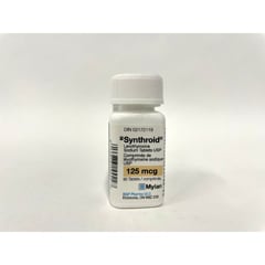Synthroid for Cats, 125 mcg, 90 Tablets - product image 1