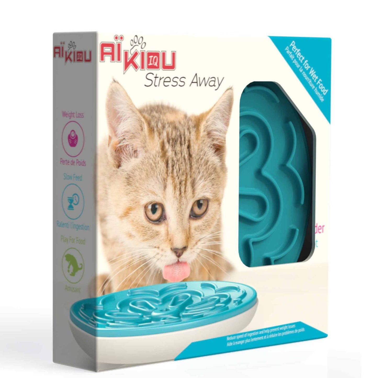 Stress Away Licking Pad (Blue) 1 Unit