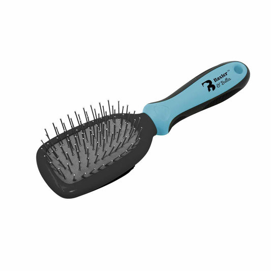 Long Hair Pin Brush (Blue) 1 Unit