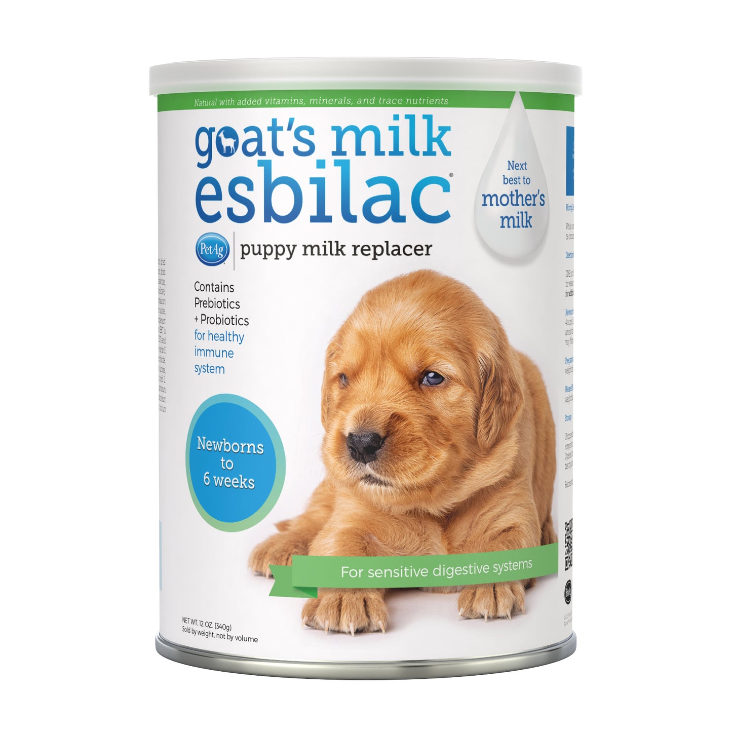 Goat's Milk Esbilac Powder for Puppies for Farm Animals 340 g Jar