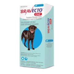 Bravecto ONE Chewable Tablet for Dogs, 20.1 - 40 kg (Blue), 1 Chewable Tablets - product image 1
