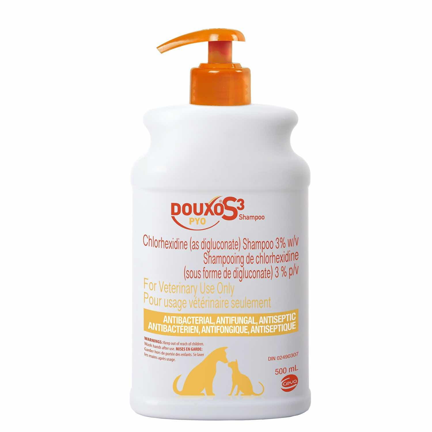 DOUXO S3 PYO Shampoo 500 mL Bottle 3 % W / V