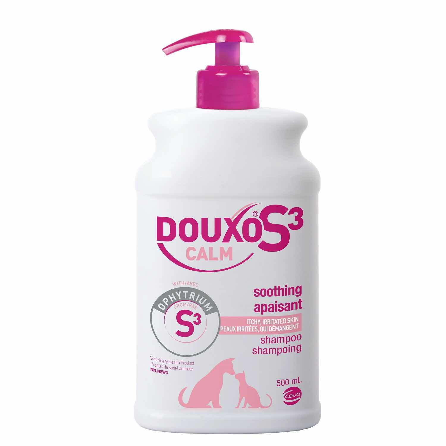 DOUXO S3 Calm Shampoo 500 mL Bottle 0.75 %