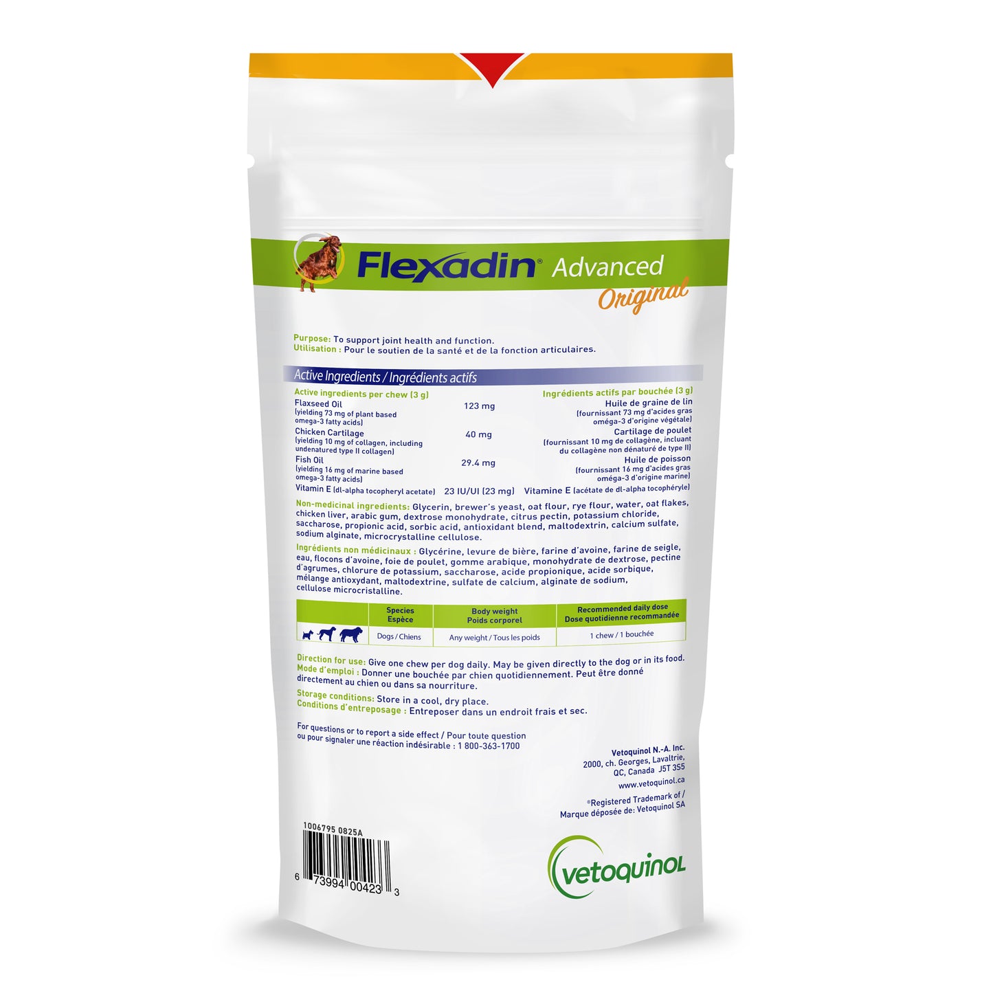 Flexadin Advanced Original Chews for Dogs (Chicken) 60 Soft Chews - additional product view 2