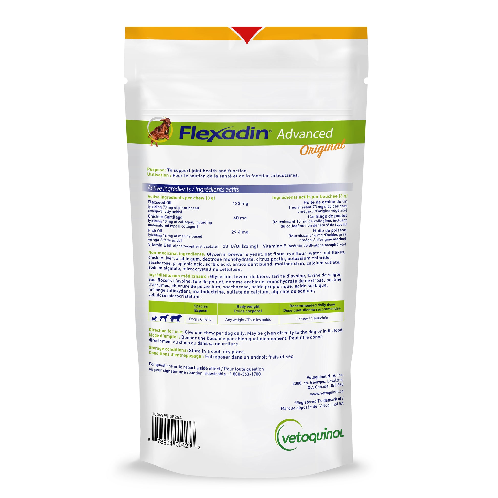 Flexadin Advanced Original Chews for Dogs (Chicken) 60 Soft Chews - additional product view 2