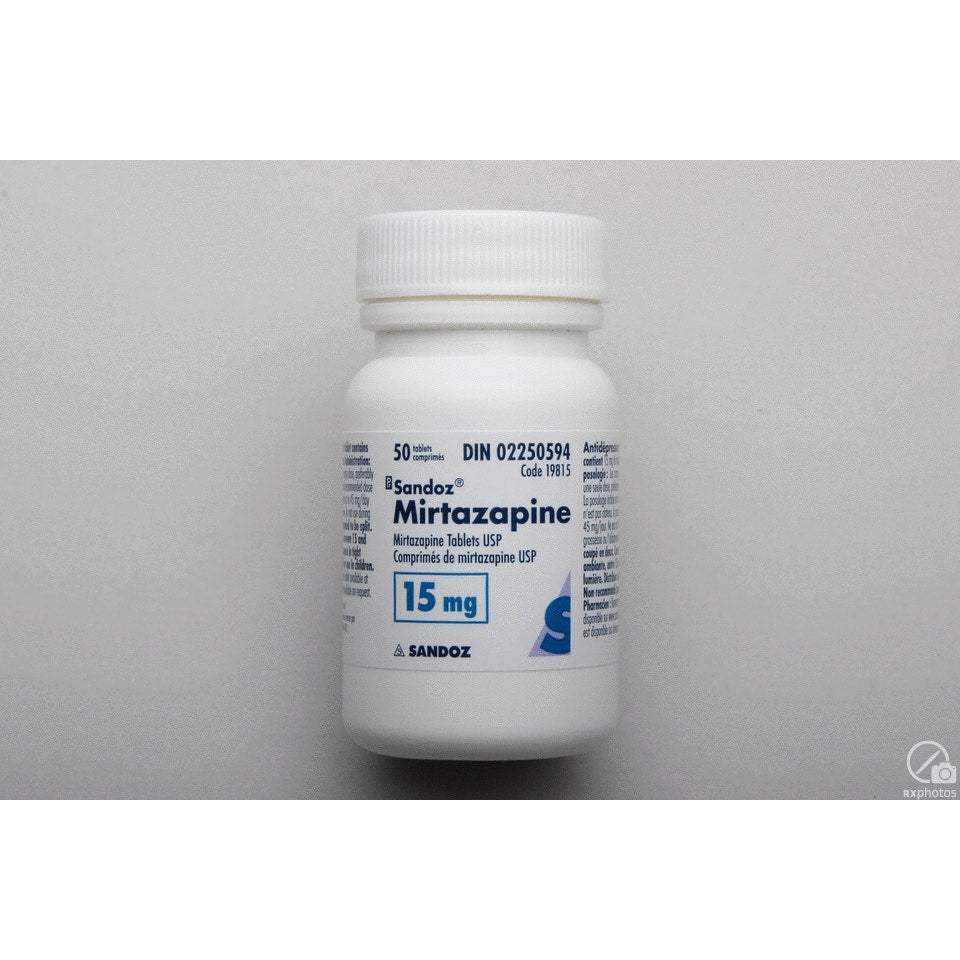Mirtazapine Tablet 1 Bottle of 50 Tablets