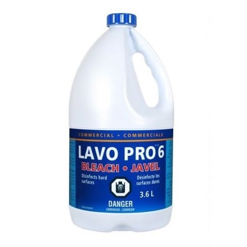 LAVO PRO 6 Liquid Bleach 3.6 L Jug 6 % W / V