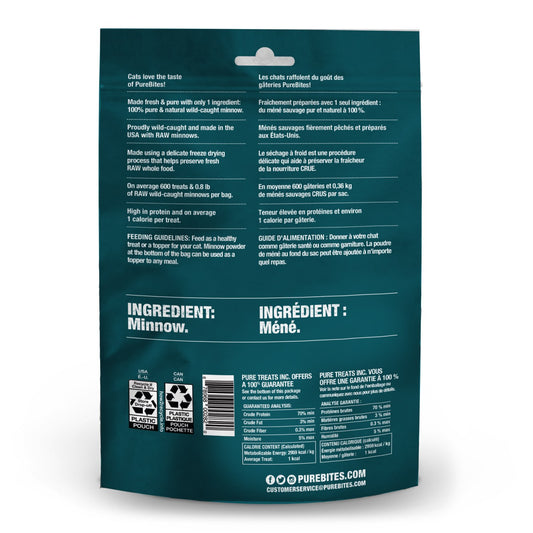 PureBites Freeze - Dried Cat Treats for Cats (Minnow) 66 g Bag - additional product view 2