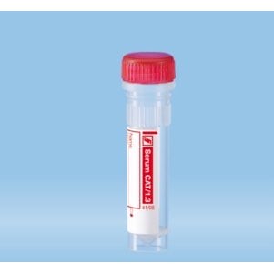 Micro Sample Tube (Red) Pack of 100, 1.3 mL