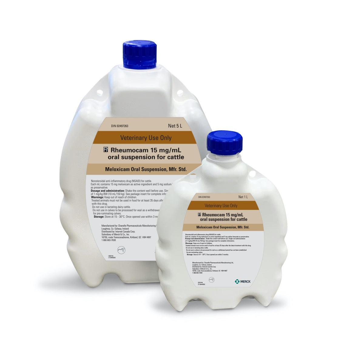 Rheumocam Oral Suspension for Cattle for Farm Animals, 15 mg/ml, 5 L
