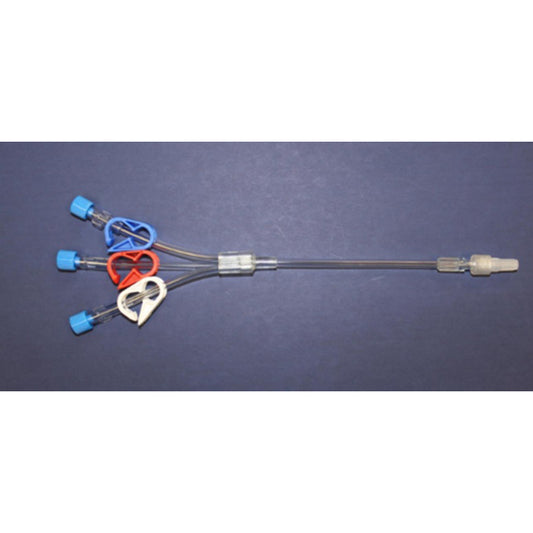 IV Extension Set Triple (8 in) 1 Unit