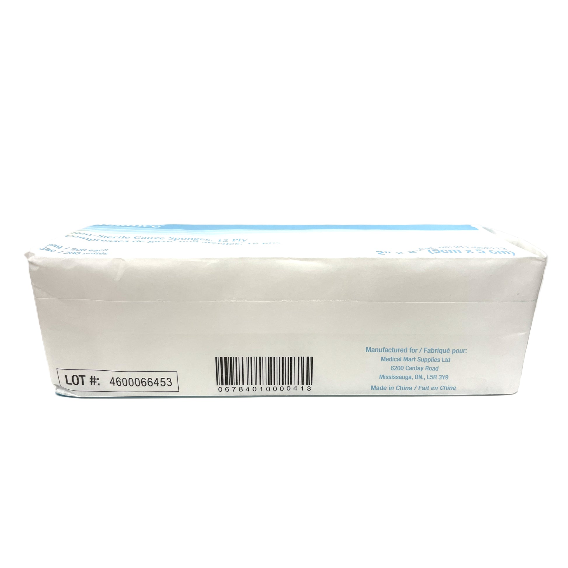 Gauze Sponge Woven Non Sterile 12 Ply - 2 in x 2 in - product image 2